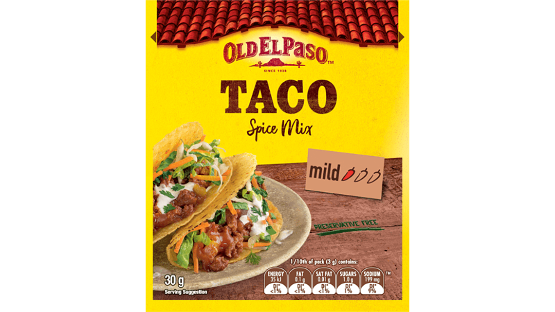 Taco Spice Mix Old El Paso Au